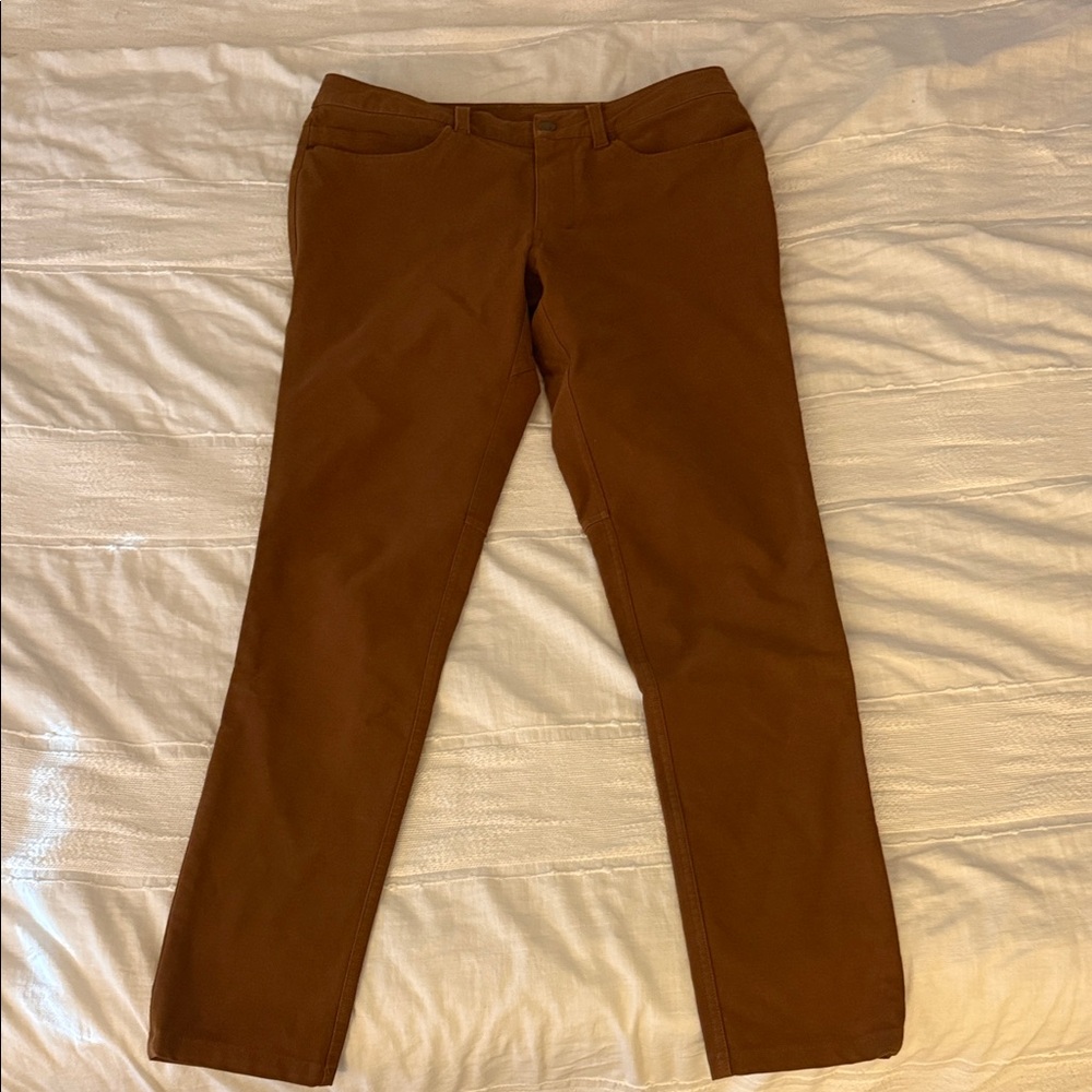 Lululemon Men's ABC / Commission Pants - Burnt Orange - Size 32 x 32